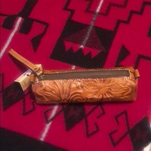Patricia Nash small leather pouch